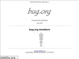 Sites similar to bug.org
