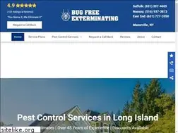 Sites similar to bugfreeexterminating.net