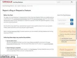 Sites similar to bugreport.sun.com