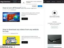 Sites similar to bugssolutions.com