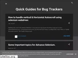 Sites similar to bugtrackerharsh.blogspot.com