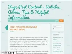 Sites similar to bugzpestcontrol.wordpress.com