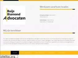 Sites similar to buijsbiemondadvocaten.nl