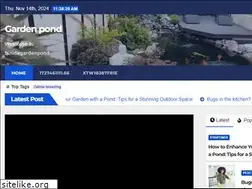 Sites similar to buildagardenpond.com