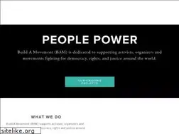 Sites similar to buildamovement.org