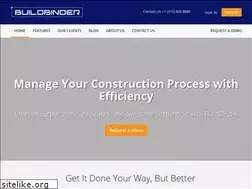 Sites similar to buildbinder.com