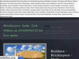 Sites similar to builder-bricklayers-hyde.weebly.com