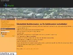 Sites similar to buildermaster.gportal.hu