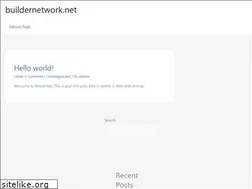 Sites similar to buildernetwork.net