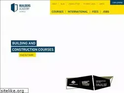 Sites similar to buildersacademy.com.au