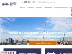 Sites similar to buildersnotice.net