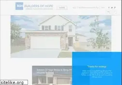 Sites similar to buildersofhopecdc.com
