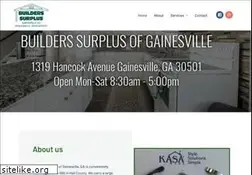 Sites similar to builderssurplusga.com