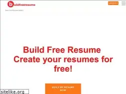 Sites similar to buildfreeresume.com