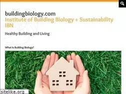 Sites similar to buildingbiology.com