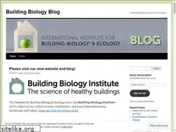 Sites similar to buildingbiologyblog.com