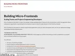 Sites similar to buildingmicrofrontends.com