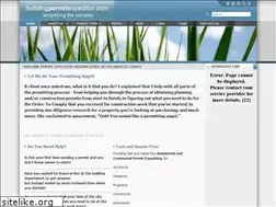 Sites similar to buildingpermitexpeditor.com