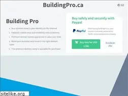 Sites similar to buildingpro.ca