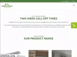 Sites similar to buildingproductsolutions.co.uk