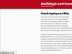 Sites similar to buildingsandfood.com