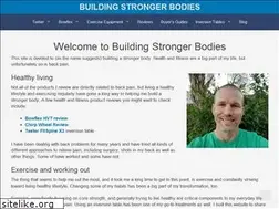 Sites similar to buildingstrongerbodies.com