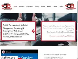 Sites similar to builditbackwards.com
