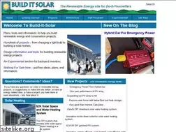Sites similar to builditsolar.com