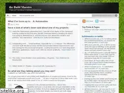 Sites similar to buildmaestro.wordpress.com