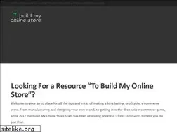 Sites similar to buildmyonlinestore.com