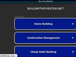 Sites similar to buildwithfivestar.net