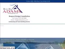 Sites similar to builtbyadams.com