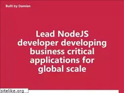 Sites similar to builtbydamian.com