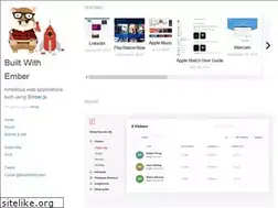 Sites similar to builtwithember.io