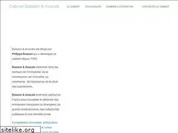 Sites similar to buissonavocats.com