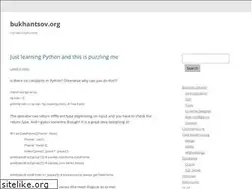 Sites similar to bukhantsov.org
