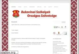 Sites similar to bukovina.hu