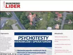 Sites similar to bukowskilider.pl