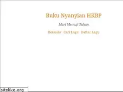 Sites similar to bukunyanyianhkbp.com