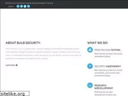 Sites similar to bulbsecurity.com