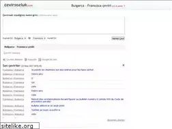 Sites similar to bulgarca-fransizca.cevirsozluk.com