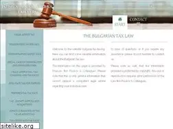 Sites similar to bulgaria-tax-law.bg