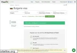 Sites similar to bulgaria.visahq.com