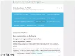 Sites similar to bulgarianplates.com