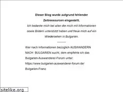 Sites similar to bulgarien-franz.de