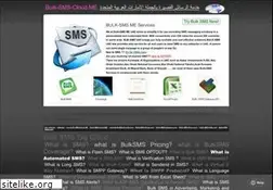 Sites similar to bulk-sms-cloud.me