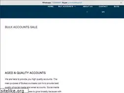 Sites similar to bulkaccountsale.com