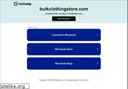 Sites similar to bulkclothingstore.com
