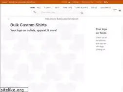 Sites similar to bulkcustomshirts.com