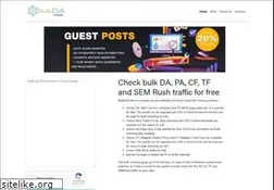 Sites similar to bulkdacheck.com